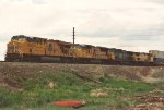 Intermodal rolls west towards crew change